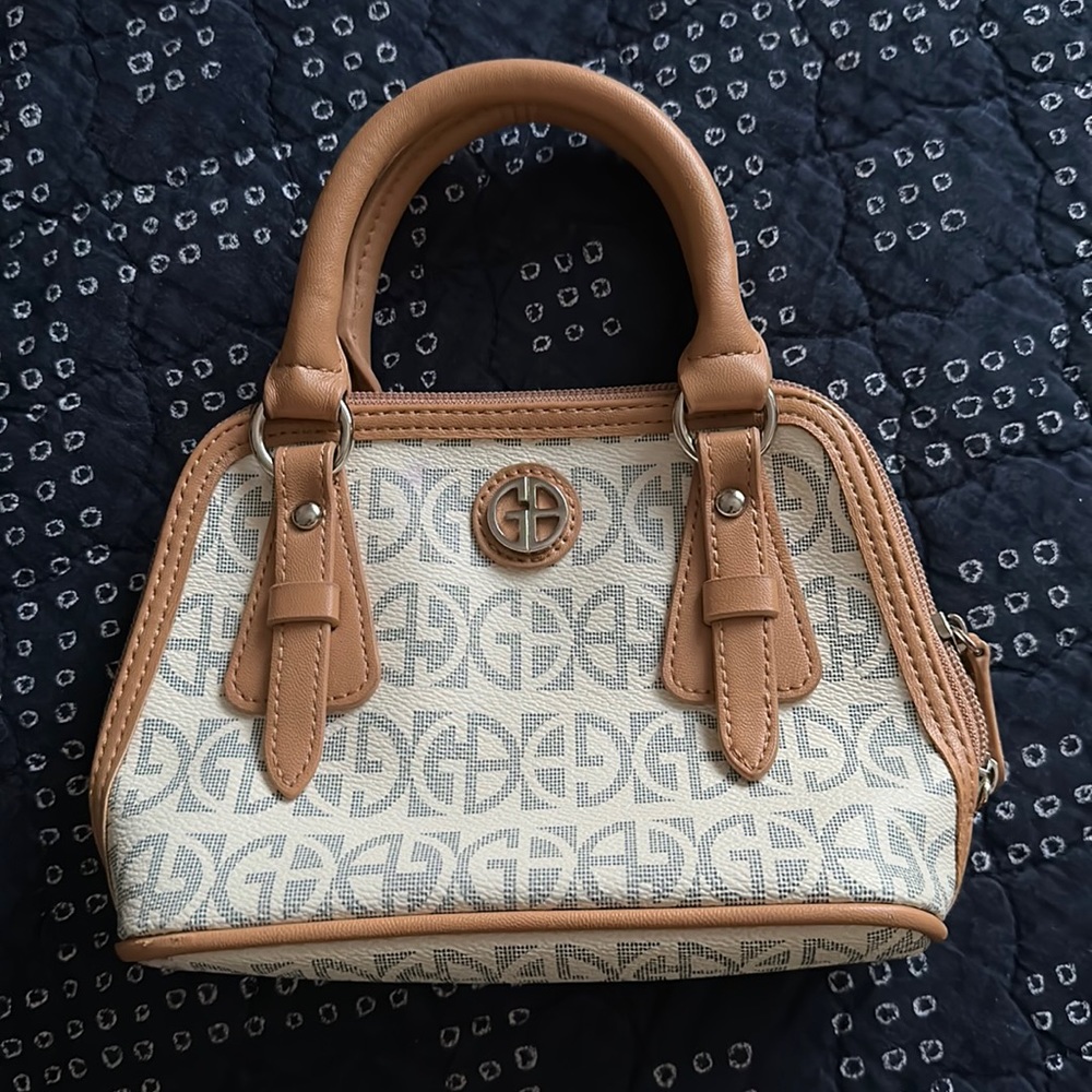 Giani Bernini Logo Mini Purse Satchel